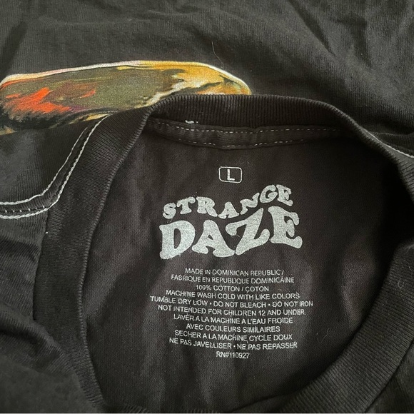 Strange Daze Italy Spritz Veneziano Graphic T-Shirt Womens Size Large Relaxed - Picture 3 of 3